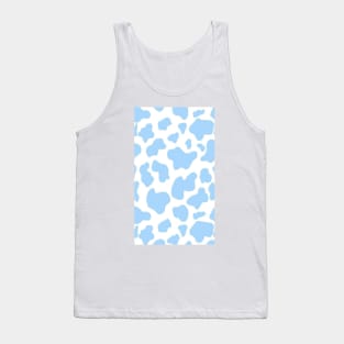 Blue Cow pattern Tank Top